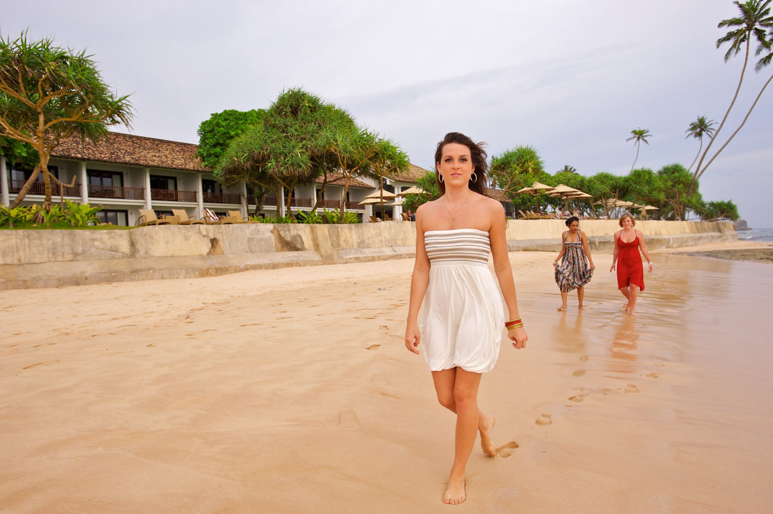 Beach infront of The Fortress Resort & Spa